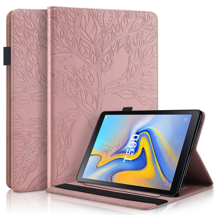 Life Tree Series Horizontal Flip Leather Case with Holder & Card Slots & Pen Slot, For Samsung Galaxy Tab A 10.1 (2019) T510/T515, For Samsung Galaxy Tab A 10.1 (2016) T580/T585, For Samsung Galaxy Tab A 10.5 T590, For Samsung Galaxy Tab S5e 10.5 T720