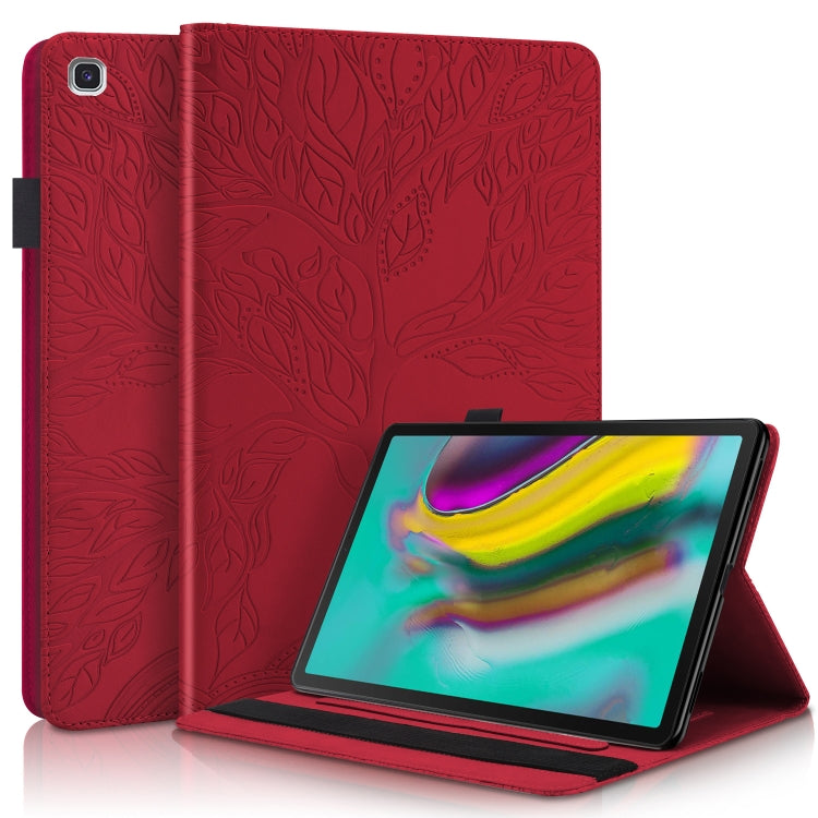 Life Tree Series Horizontal Flip Leather Case with Holder & Card Slots & Pen Slot, For Samsung Galaxy Tab A 10.1 (2019) T510/T515, For Samsung Galaxy Tab A 10.1 (2016) T580/T585, For Samsung Galaxy Tab A 10.5 T590, For Samsung Galaxy Tab S5e 10.5 T720