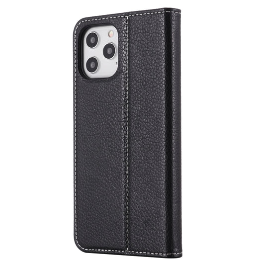 iPhone 12 Pro Max GEBEI case interior card slot storage and magnetic closure detail