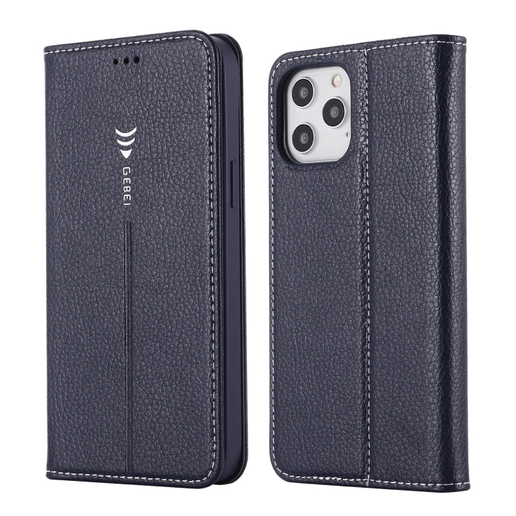 GEBEI PU+TPU Horizontal Flip Protective Case with Holder & Card Slots