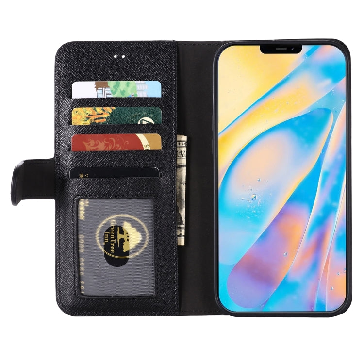 GEBEI Top-grain Leather Horizontal Flip Protective Case with Holder & Card Slots & Wallet & Photo Frame