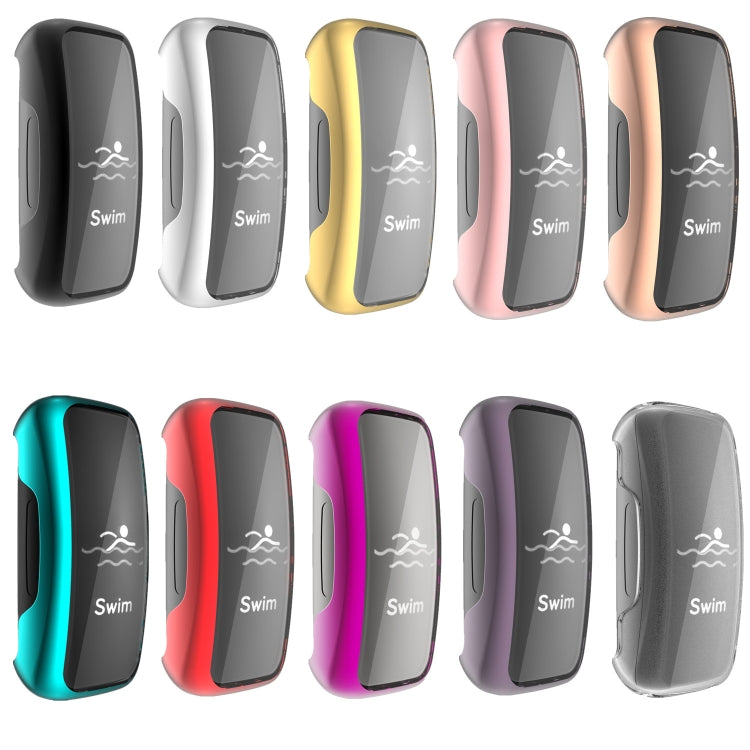 For Fitbit Inspire 2 TPU Electroplating Protective Case Cover