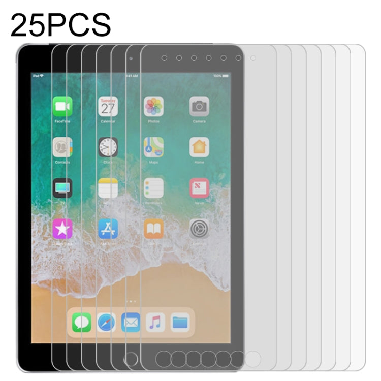25 PCS Full Screen HD PET Screen Protector, For iPad 9.7 (2018) & (2017), For iPad mini 3 / 2 / 1, For iPad mini (2019) / 4, For iPad Pro 9.7 inch, For iPad Pro 10.5 inch, For iPad Air, For iPad Air 2, For iPad Pro 11 (2018)����������������������������...
