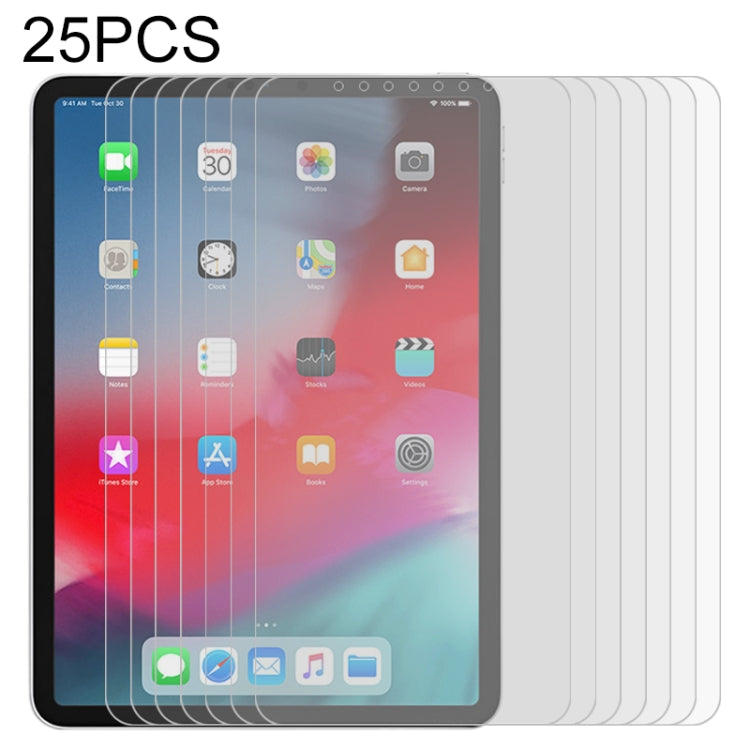 25 PCS Full Screen HD PET Screen Protector, For iPad 9.7 (2018) & (2017), For iPad mini 3 / 2 / 1, For iPad mini (2019) / 4, For iPad Pro 9.7 inch, For iPad Pro 10.5 inch, For iPad Air, For iPad Air 2, For iPad Pro 11 (2018)����������������������������...