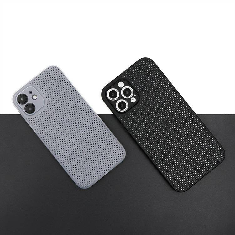 Shockproof Breathable PP Protective Case, For iPhone 12 Pro