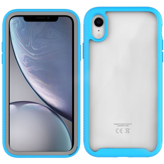 iPhone XR Starry Sky case side angle highlighting TPU bumper shock absorption
