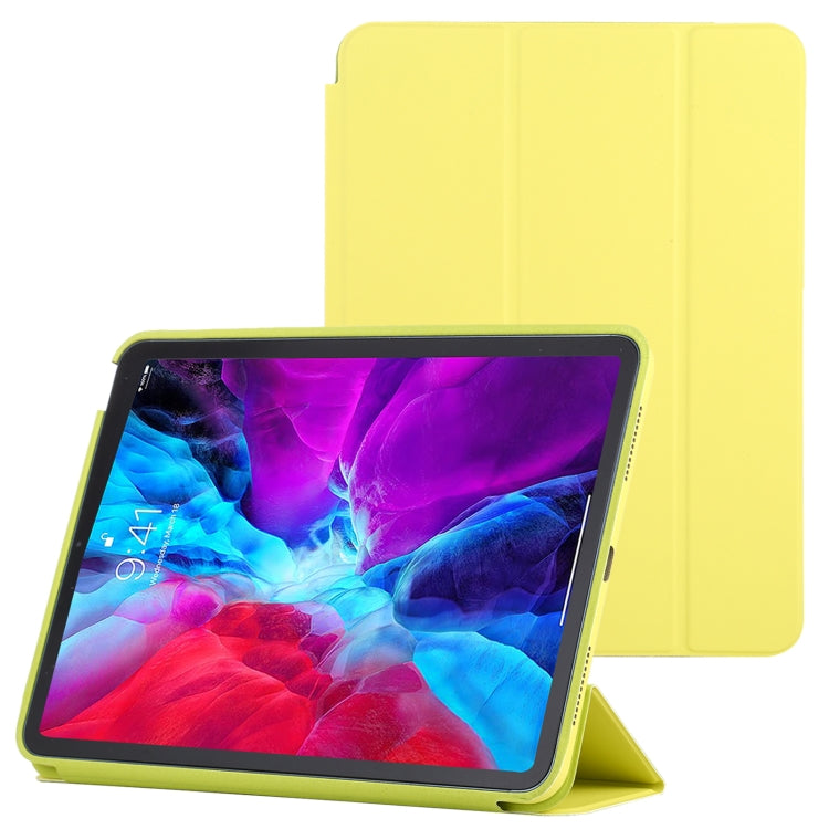 Étui en cuir intelligent à rabat horizontal 3 volets avec fonction veille/réveil et support, pour iPad Air 2022/2020 10.9