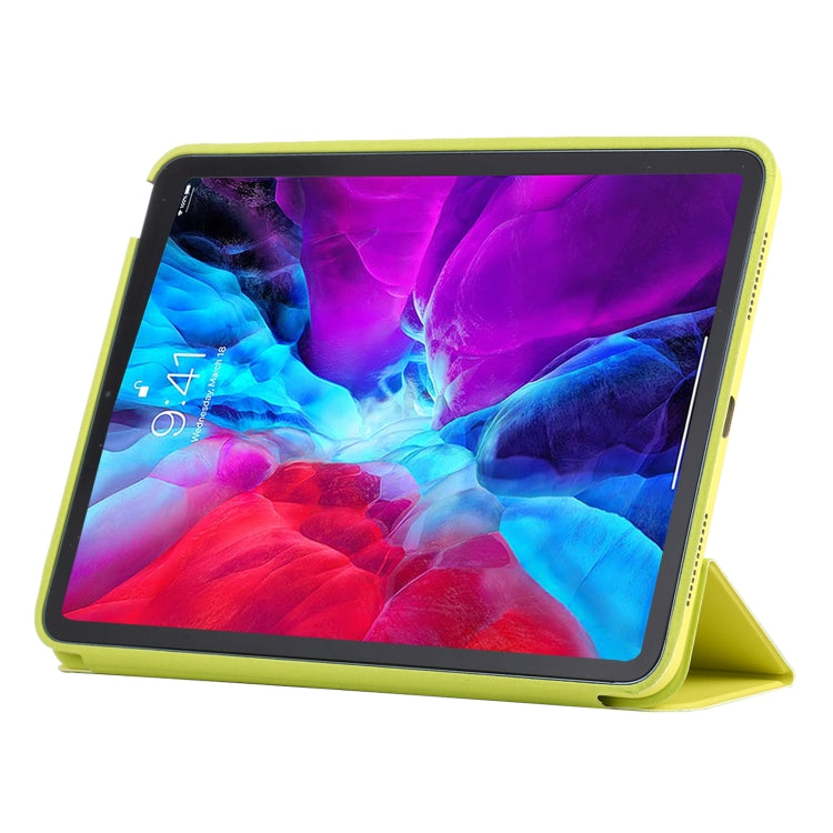 Étui en cuir intelligent à rabat horizontal 3 volets avec fonction veille/réveil et support, pour iPad Air 2022/2020 10.9