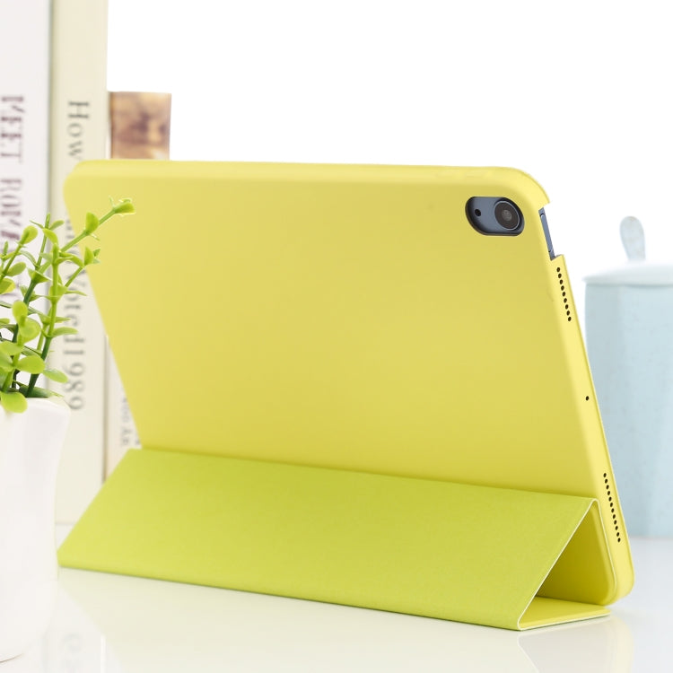 Étui en cuir intelligent à rabat horizontal 3 volets avec fonction veille/réveil et support, pour iPad Air 2022/2020 10.9