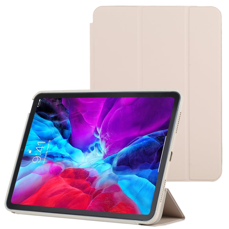 Étui en cuir intelligent à rabat horizontal 3 volets avec fonction veille/réveil et support, pour iPad Air 2022/2020 10.9