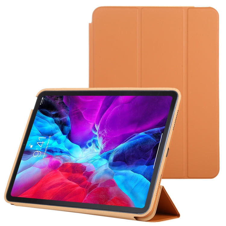 Étui en cuir intelligent à rabat horizontal 3 volets avec fonction veille/réveil et support, pour iPad Air 2022/2020 10.9