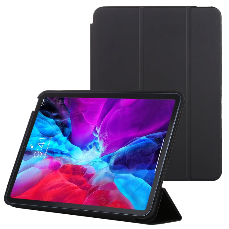 Étui en cuir intelligent à rabat horizontal 3 volets avec fonction veille/réveil et support, pour iPad Air 2022/2020 10.9