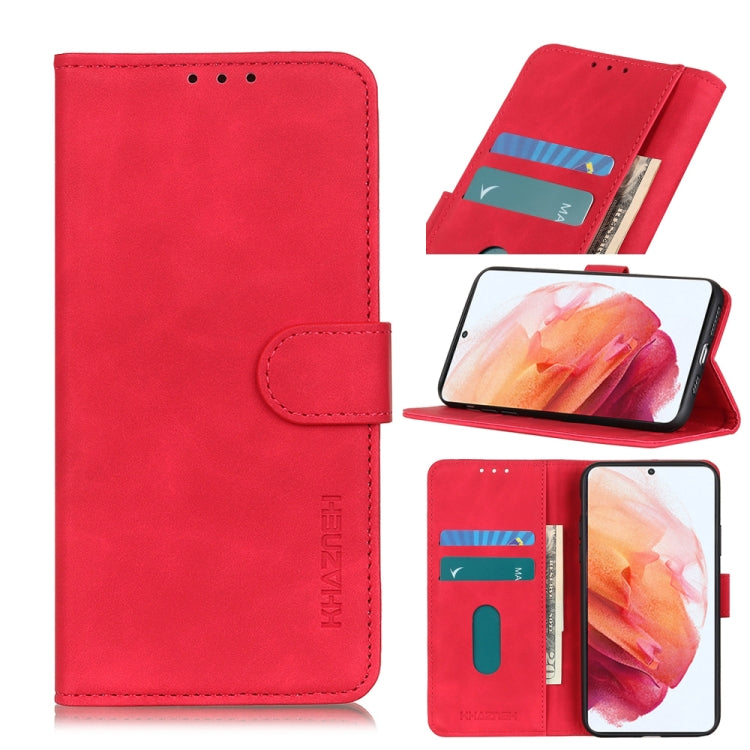 KHAZNEH Retro Texture PU + TPU Horizontal Flip Leather Case with Holder & Card Slots & Wallet, For LG K42, For Huawei Nova 8 SE, For Huawei P Smart 2021, For Samsung Galaxy S21 5G, For Samsung Galaxy S21 Plus 5G, For Samsung Galaxy S30 Ultra           ...
