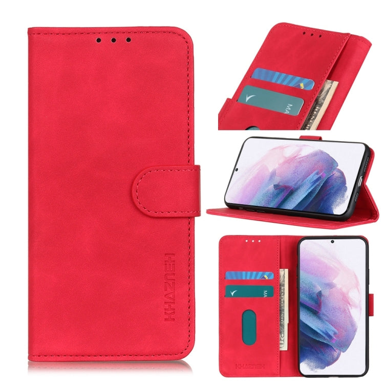 KHAZNEH Retro Texture PU + TPU Horizontal Flip Leather Case with Holder & Card Slots & Wallet, For LG K42, For Huawei Nova 8 SE, For Huawei P Smart 2021, For Samsung Galaxy S21 5G, For Samsung Galaxy S21 Plus 5G, For Samsung Galaxy S30 Ultra           ...