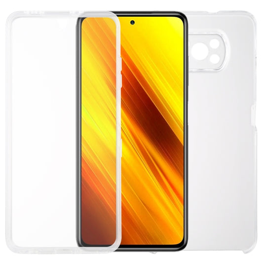 Double-sided reinforced corners TPU grip protection on see-through Xiaomi phone cover