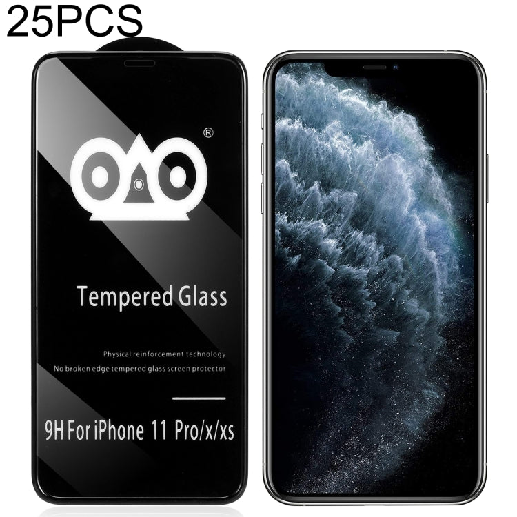 25 PCS Shockproof Anti-breaking Edge Airbag Tempered Glass Film, For iPhone X / XS (25 PCS), For iPhone XR (25 PCS), For iPhone XS Max (25 PCS), For iPhone 12 mini (25 PCS), For iPhone 12 / 12 Pro (25 PCS), For iPhone 12 Pro Max (25 PCS)���������������...
