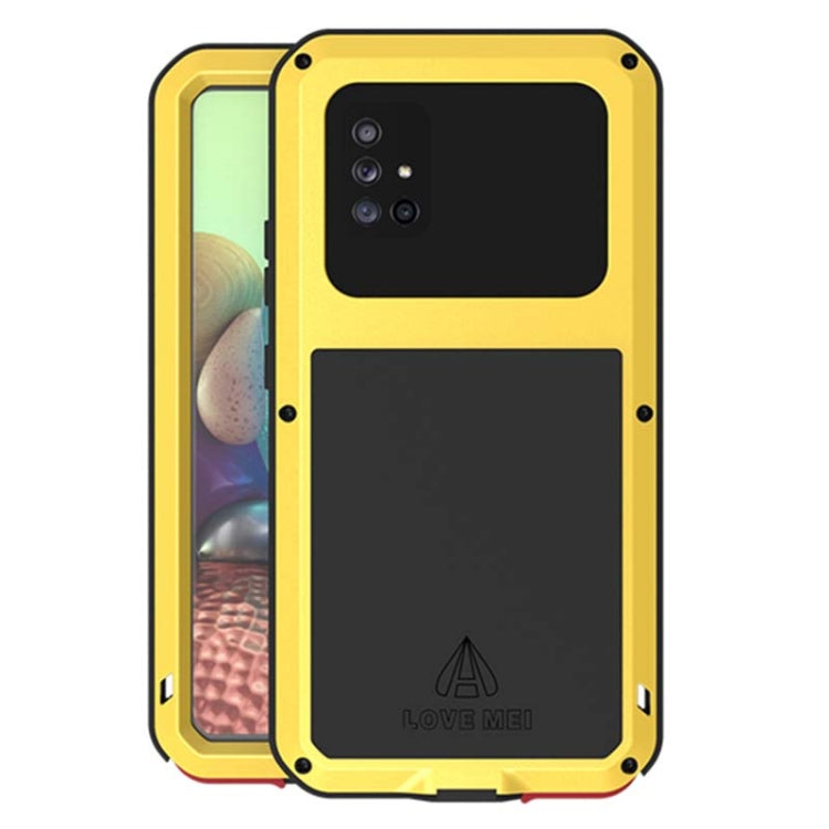 LOVE MEI Metal Shockproof Waterproof Dustproof Protective Case with Glass