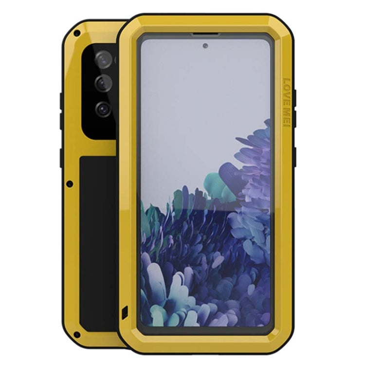 LOVE MEI Metal Shockproof Waterproof Dustproof Protective Case with Glass