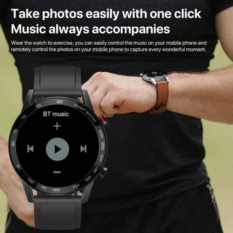 1.3 inch Touch Screen Dual-mode Bluetooth Smart Watch, Support Sleep Monitor / Heart Rate Monitor / Blood Pressure Monitoring, Silver Milanese Strap