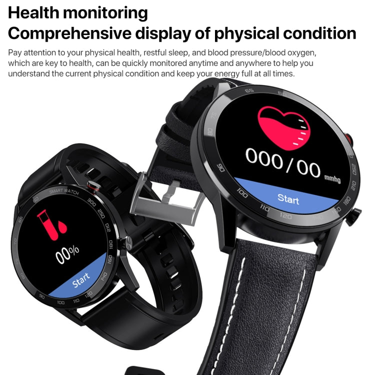 1.3 inch Touch Screen Dual-mode Bluetooth Smart Watch, Support Sleep Monitor / Heart Rate Monitor / Blood Pressure Monitoring, Silver Milanese Strap