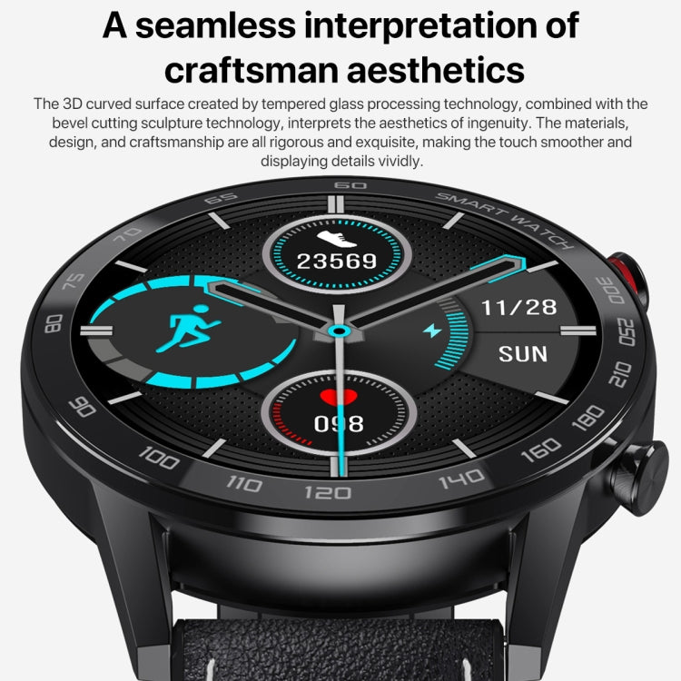 1.3 inch Touch Screen Dual-mode Bluetooth Smart Watch, Support Sleep Monitor / Heart Rate Monitor / Blood Pressure Monitoring, Silver Milanese Strap