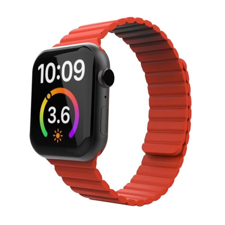 Magnetic Loop Watchband For Apple Watch Series 6 & SE & 5 & 4 40mm / 3 & 2 & 1 38mm, For Apple Watch Series 7 41mm / 6 & SE & 5 & 4 40mm / 3 & 2 & 1 38mm, For Apple Watch Series 8&7 41mm / SE 2&6&SE&5&4 40mm / 3&2&1 38mm