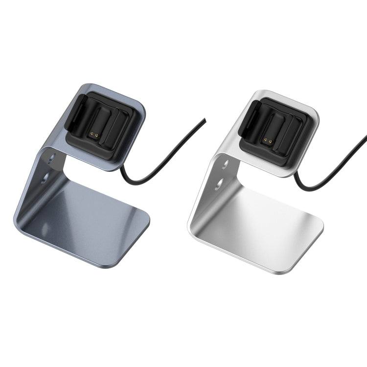 For Fitbit Charge 4 / 3 / 3 SE Universal Aluminum Alloy Charger Holder with Chip Protection, Support Fast Charging, For Fitbit Charge 4