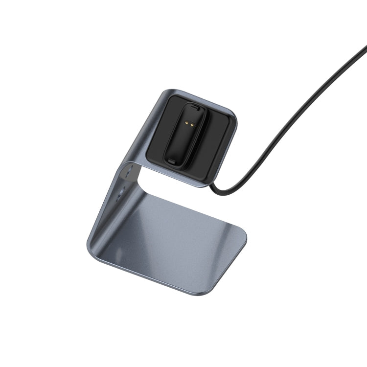 For Fitbit Inspire 2 Aluminum Alloy Charger Holder with Chip Protection, Support Fast Charging, For Fitbit Inspire 2
