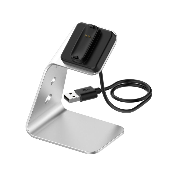 For Fitbit Inspire 2 Aluminum Alloy Charger Holder with Chip Protection, Support Fast Charging, For Fitbit Inspire 2