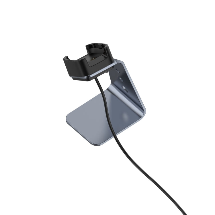 For Fitbit Versa / Versa Lite / Versa SE Universal Aluminum Alloy Charger Holder with Chip Protection, Support Fast Charging, For Fitbit Versa