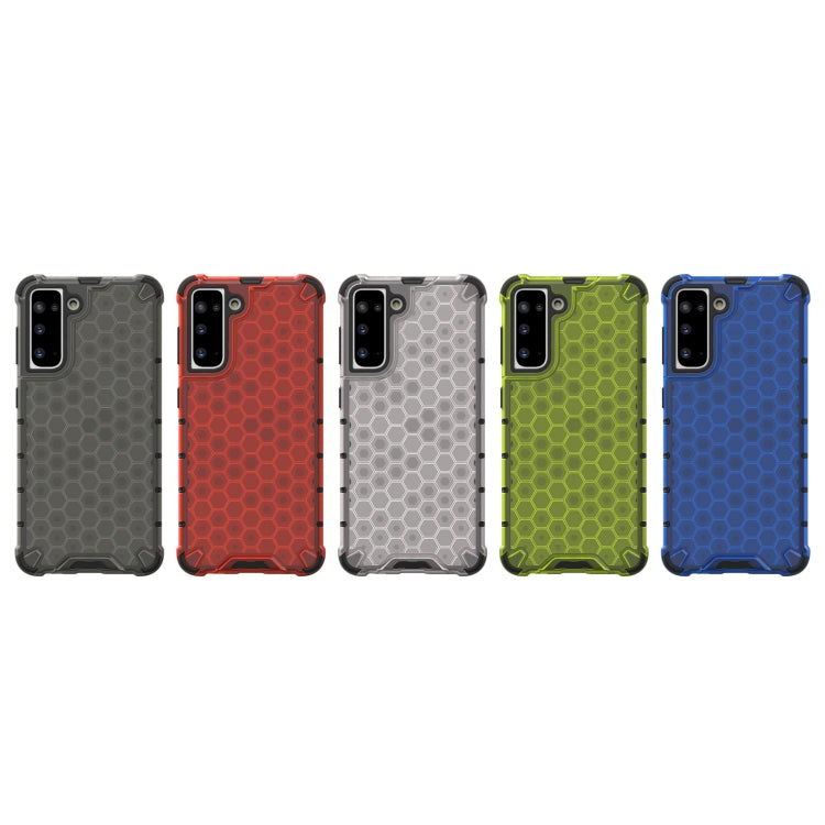 Shockproof Honeycomb PC + TPU Protective Case, For Samsung Galaxy S21 5G, For Samsung Galaxy S21+ 5G, For Samsung Galaxy S21 Ultra 5G
