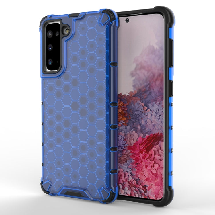 Shockproof Honeycomb PC + TPU Protective Case, For Samsung Galaxy S21 5G, For Samsung Galaxy S21+ 5G, For Samsung Galaxy S21 Ultra 5G