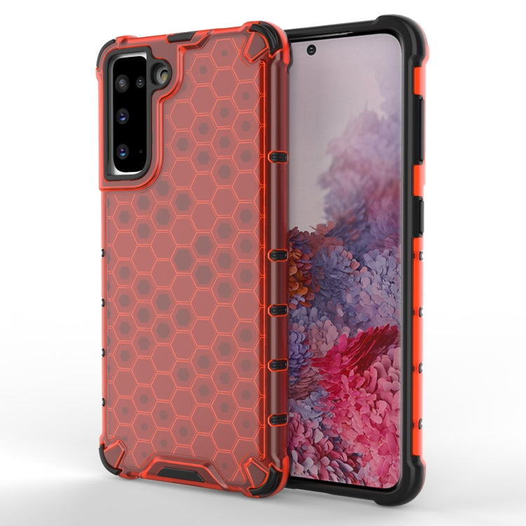 Shockproof Honeycomb PC + TPU Protective Case, For Samsung Galaxy S21 5G, For Samsung Galaxy S21+ 5G, For Samsung Galaxy S21 Ultra 5G