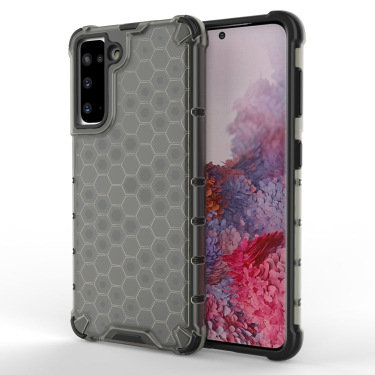 Shockproof Honeycomb PC + TPU Protective Case, For Samsung Galaxy S21 5G, For Samsung Galaxy S21+ 5G, For Samsung Galaxy S21 Ultra 5G