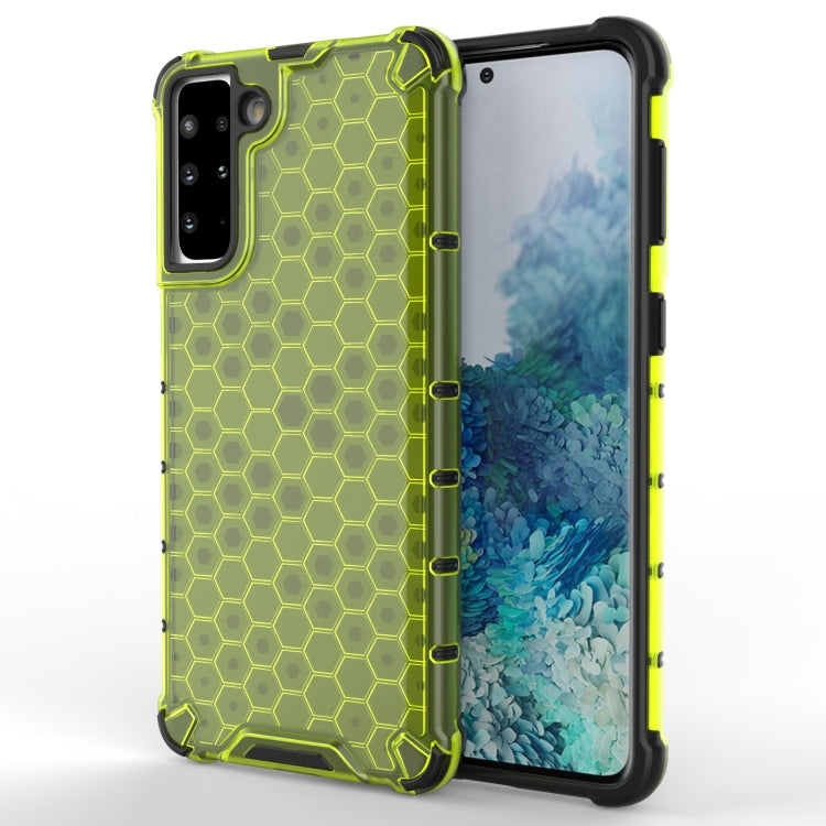 Shockproof Honeycomb PC + TPU Protective Case, For Samsung Galaxy S21 5G, For Samsung Galaxy S21+ 5G, For Samsung Galaxy S21 Ultra 5G
