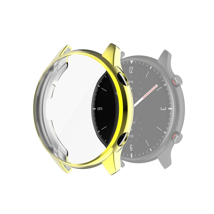 For Amazfit GTR 2 A1951 Full Coverage TPU Electroplating Protective Case Cover, For Amazfit GTR 2