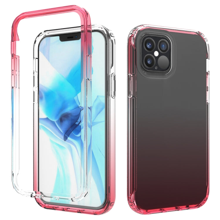 Shockproof  High Transparency Two-color Gradual Change PC+TPU Candy Colors Protective Case, For iPhone 12 mini, For iPhone 12 / 12 Pro, For iPhone 12 Pro Max