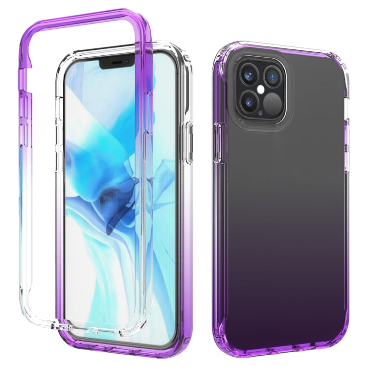 Shockproof  High Transparency Two-color Gradual Change PC+TPU Candy Colors Protective Case, For iPhone 12 mini, For iPhone 12 / 12 Pro, For iPhone 12 Pro Max