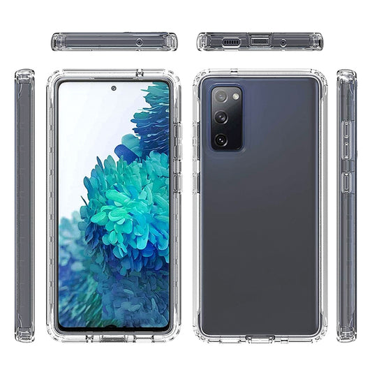 Two-tone gradual color change protective case for Samsung Galaxy S20 FE phone