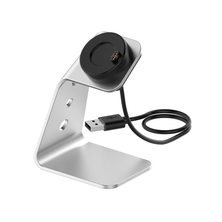For Garmin Forerunner 745 / Venu Sq / Fenix 6 Universal Aluminum Alloy Magnetic Charger Holder with Chip Protection, Support Fast Charging, For Garmin Forerunner 745 (Right Interface)