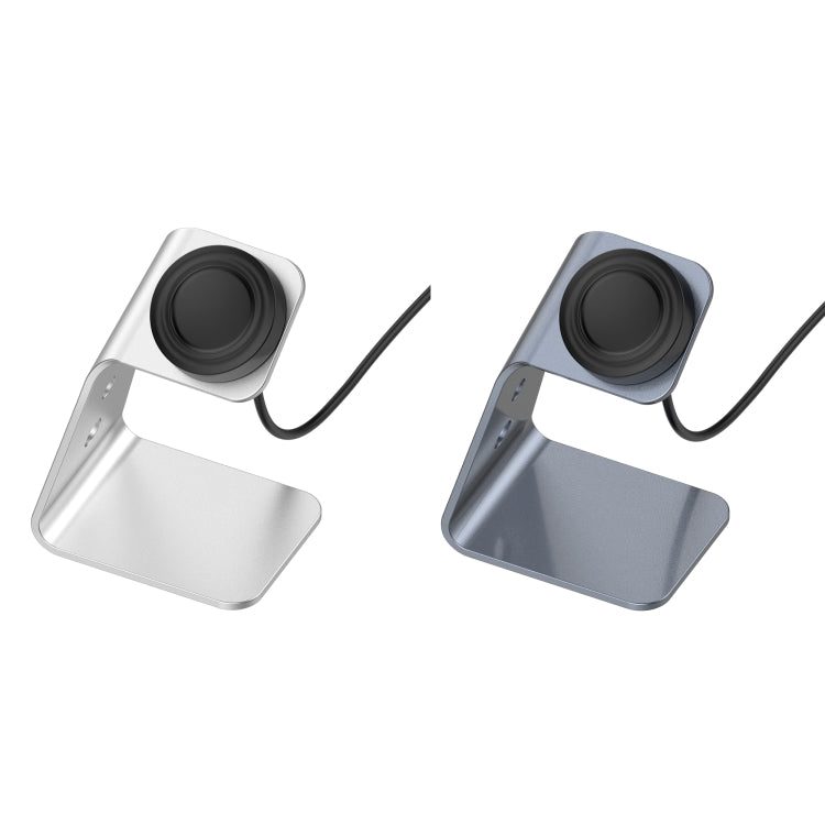 For Samsung R500 / Galaxy Watch 3 Universal Aluminum Alloy Magnetic Charger Holder with Chip Protection, Support Fast Charging, For Samsung R500