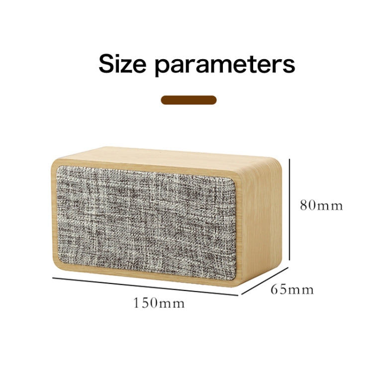 Q2 Double Speaker Wooden Bluetooth Speaker, Q2