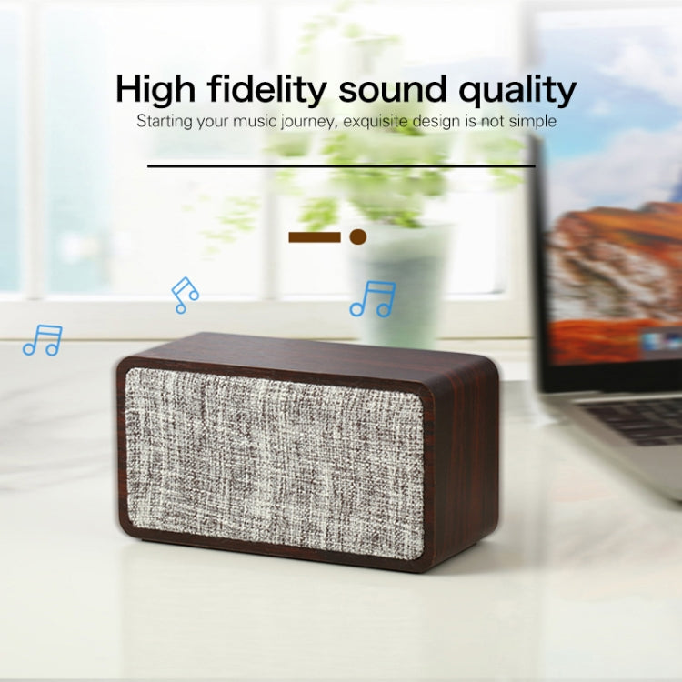 Q2 Double Speaker Wooden Bluetooth Speaker, Q2