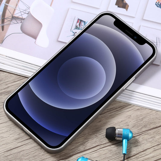 iPhone 12 mini clear case showing camera precision hole alignment detail