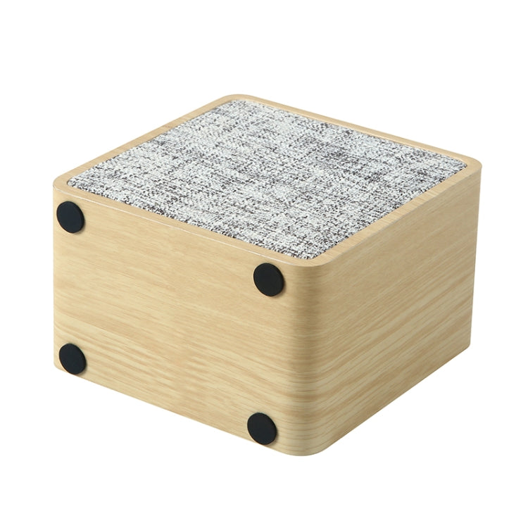 Q4 Wooden Fabric Bluetooth Speaker, Support TF Card & 3.5mm AUX, Q4