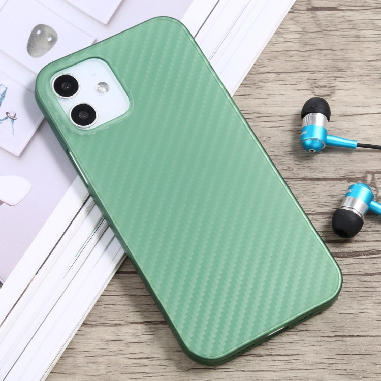 Carbon Fiber Texture PP Protective Case, For iPhone 12 / 12 Pro, For iPhone 12 mini, For iPhone 12 Pro Max