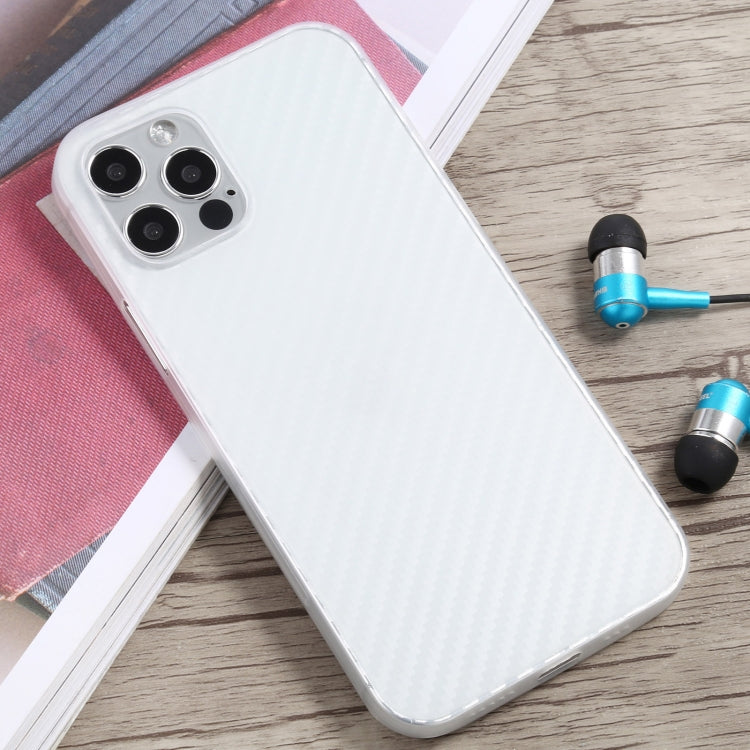 Carbon Fiber Texture PP Protective Case, For iPhone 12 / 12 Pro, For iPhone 12 mini, For iPhone 12 Pro Max