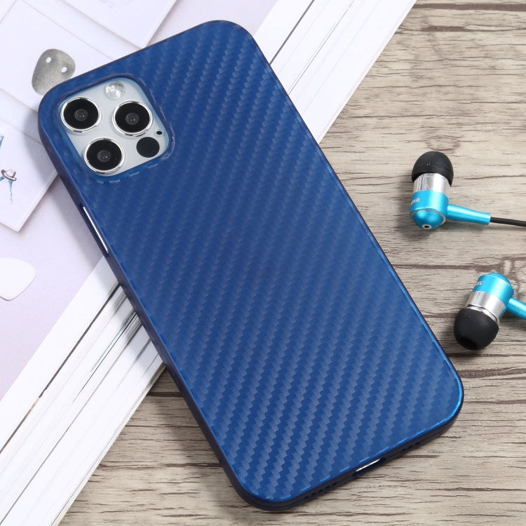 Carbon Fiber Texture PP Protective Case, For iPhone 12 / 12 Pro, For iPhone 12 mini, For iPhone 12 Pro Max