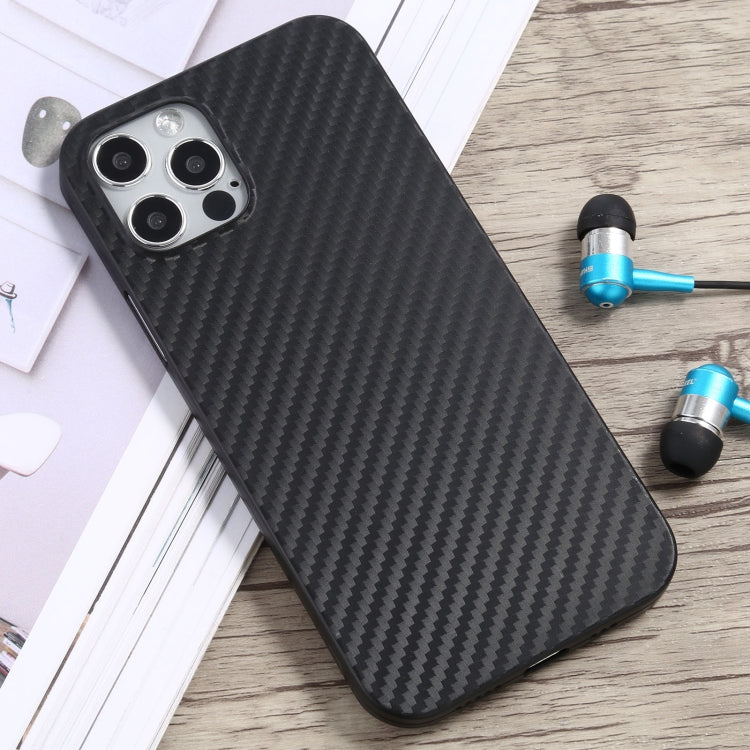 Carbon Fiber Texture PP Protective Case, For iPhone 12 / 12 Pro, For iPhone 12 mini, For iPhone 12 Pro Max