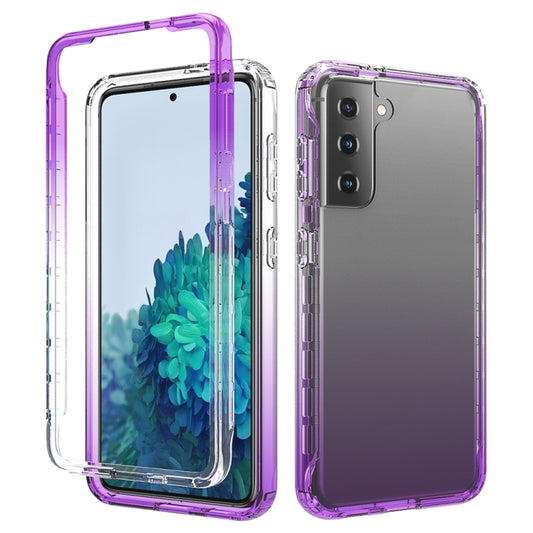Side profile of Samsung S21 5G candy-colored protective case with corner bumpers